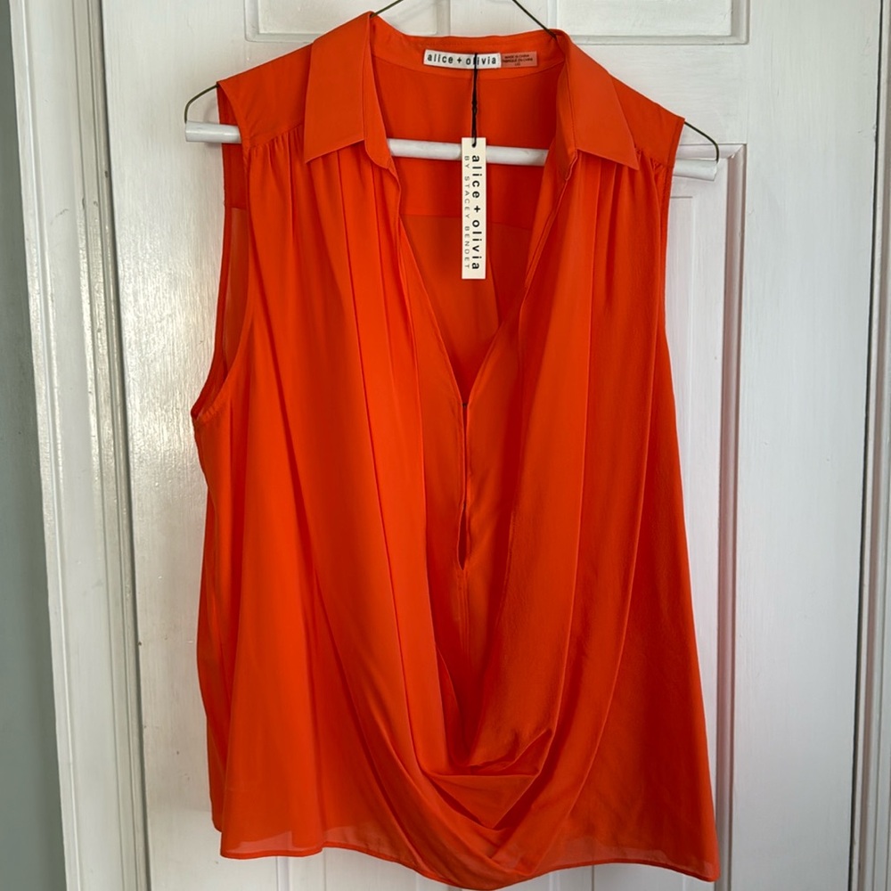 Alice + Olivia Sleeveless Top Size L